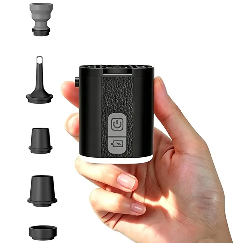 A02F-Portable Mini Air Pump Mini Air Pump For Camping Air Mattress Pump