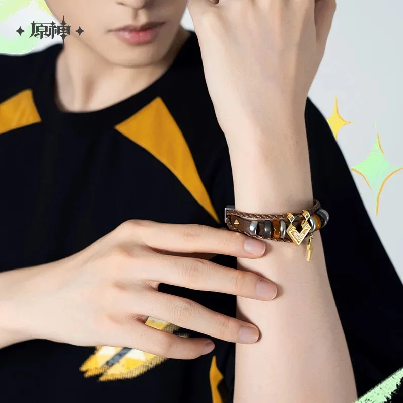

Pre Sale miHoYo Official Genshin Impact Ten Thousand Fires and Foothills Series Xilonen Impression Bracelet Cosplay Gifts Anime