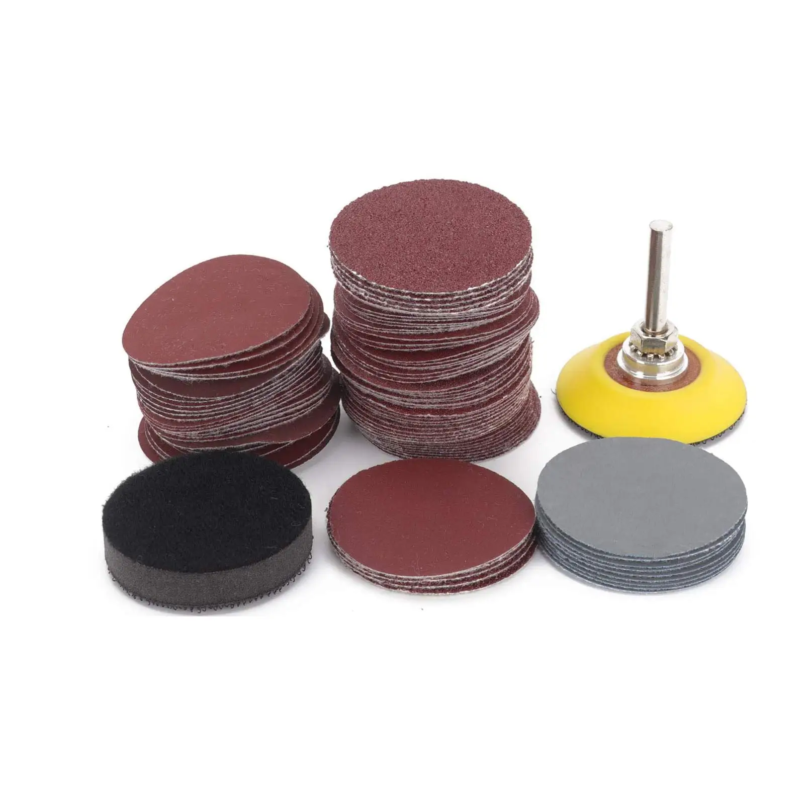 120PCS Sanding Discs Pad Kit for Drill Grinder Rotary Tools for Random Orbital Sander