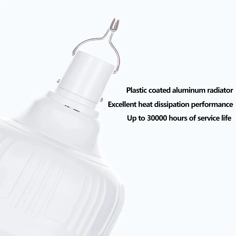 USB Rechargeable LED Emergency Light Portable Lantern for Power Outage Outdoor Light Bulb Hiking BBQ Camping Light Flashlight ﻿