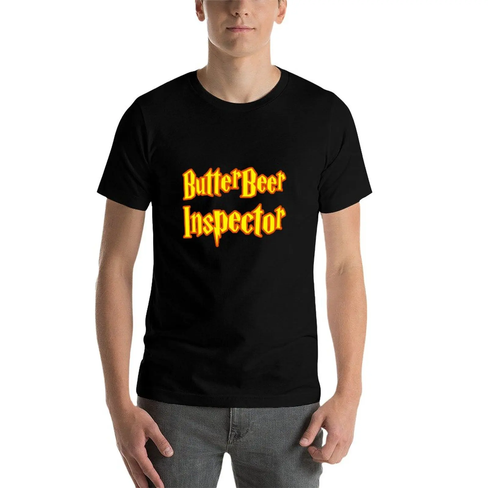 

ButterBeer Inspector T-Shirt man t shirts high quality luxury brand man t shirt graphic man t shirts for men T-Shirt