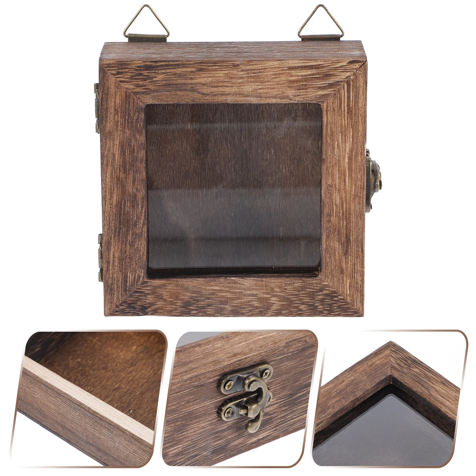 

Dried Flower Box Specimen Holder Fashionable Creative Wall Hanging Storage Shadow Display Box for Home Decor Shadow Boxes Frame