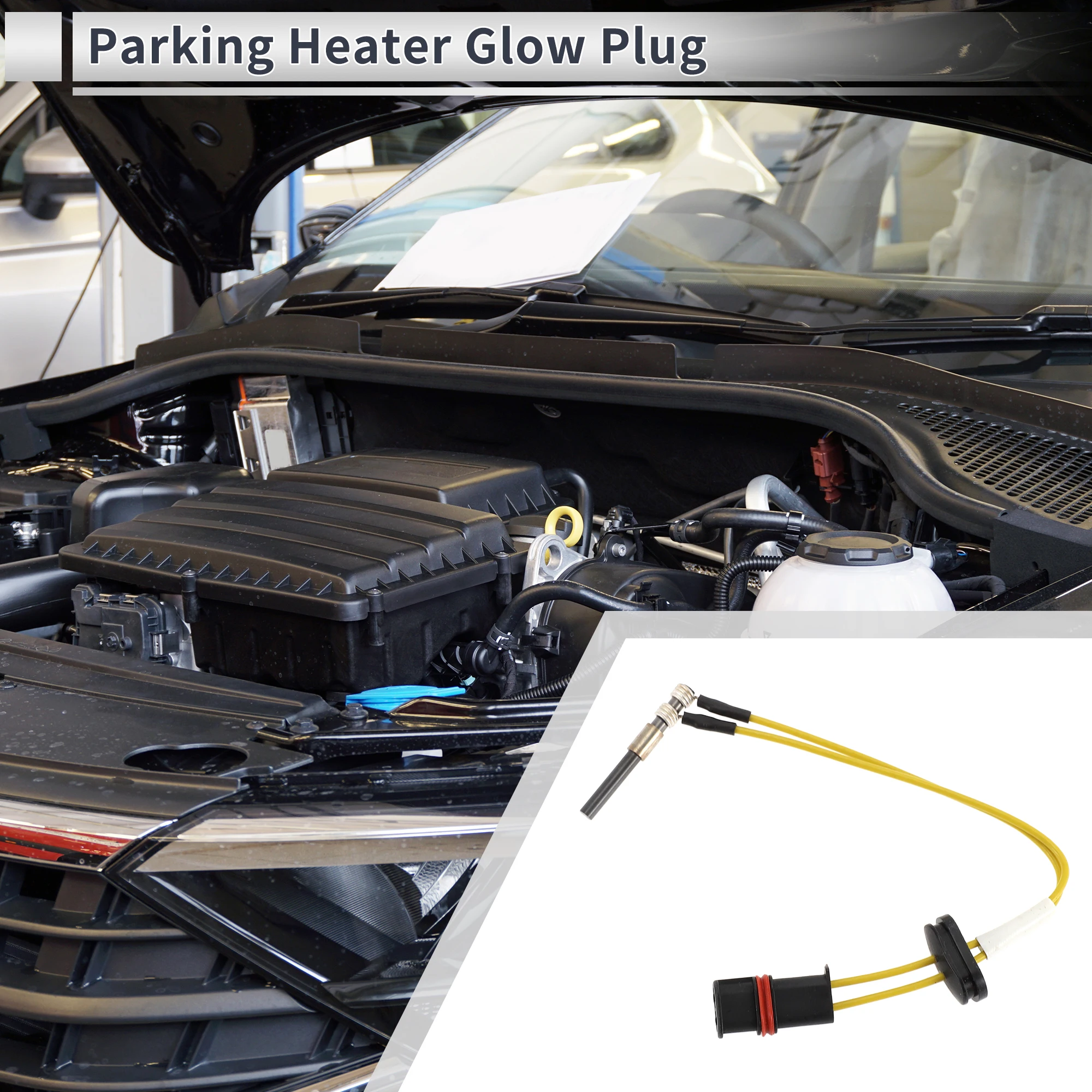 

UXCELL стояночный обогреватель, свеча накаливания, стояночный обогреватель, светящийся штифт для автомобиля, грузовика, фургона, автобуса, лодки