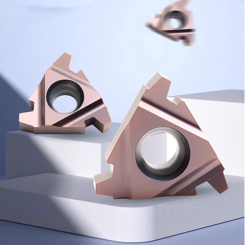 

YRFL 10PCS CNC 29° Trapezoidal Thread Insert ACME 16 22 IR ER Large Pitch Stainless Steel Tooth Cutter Insets