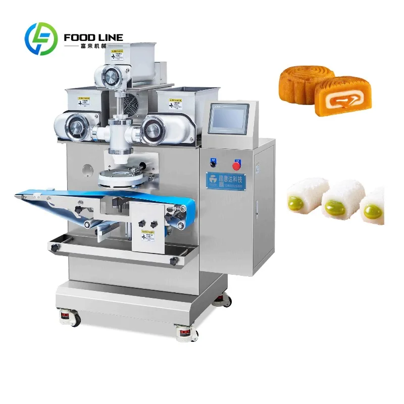 Customized Multifunctional automatic filling machine Moon cake biscuit filling machine