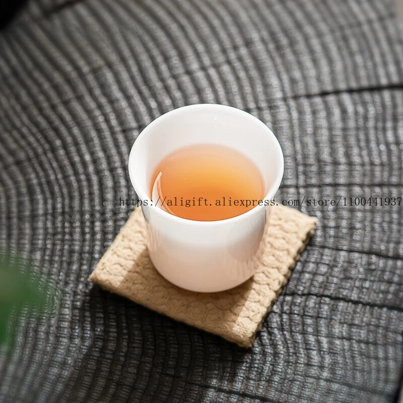 

Керамический ледяной тип, белый фарфор, дегустационная чашка, подарочная коробка, набор, вертикальная персональная чашка