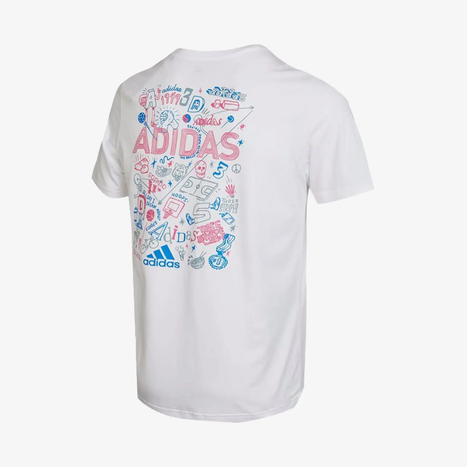 Adidas Authentic Current Season New Men's Back Comfort Print T-Shirt IB9423