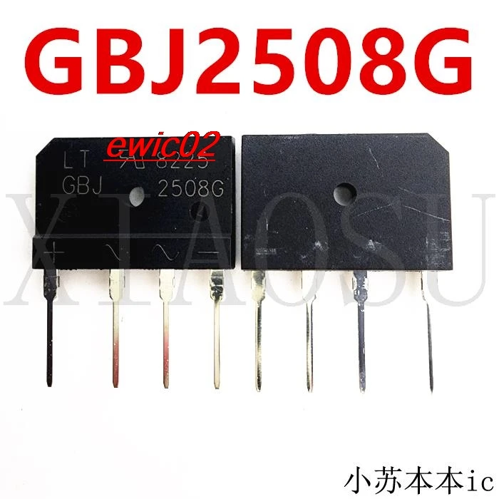 GBJ2508G 2508G ZIP-4 IC Original stock, 5 piezas