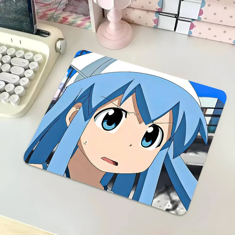 1pc Squid Girl Anime Characters Small Mousepad Keyboard Pad Laptop Cushion Non-slip Deskpad