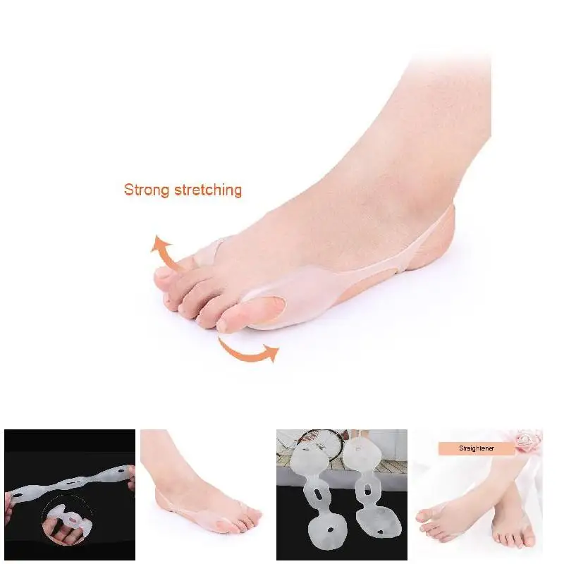 1 Pair Toe Feet Valgus Hallux Bunion Orthotics Feet Care Corrector Thumb Adjuster