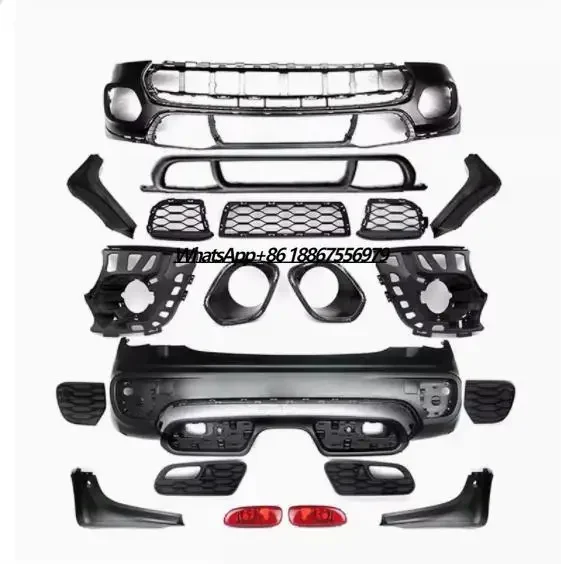 

For MINI cooper F56 F55 JCW body kit bumper completely replacement Auto Cover 9.5 generation grille