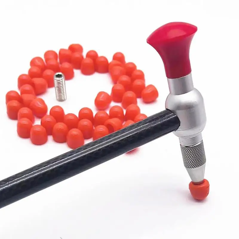 Dent Repair Tools Heads Body Repair Dent Removal Tools Kit Dent Repair Rubber Tips Resistant To Blows And Wear For DIY