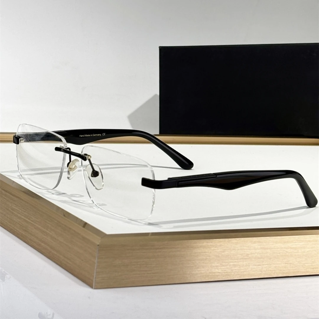 ユニセックス長方形厚いアセテート休暇眼鏡フレームアーティスト I 旅行スタイリッシュな男性眼鏡フレーム