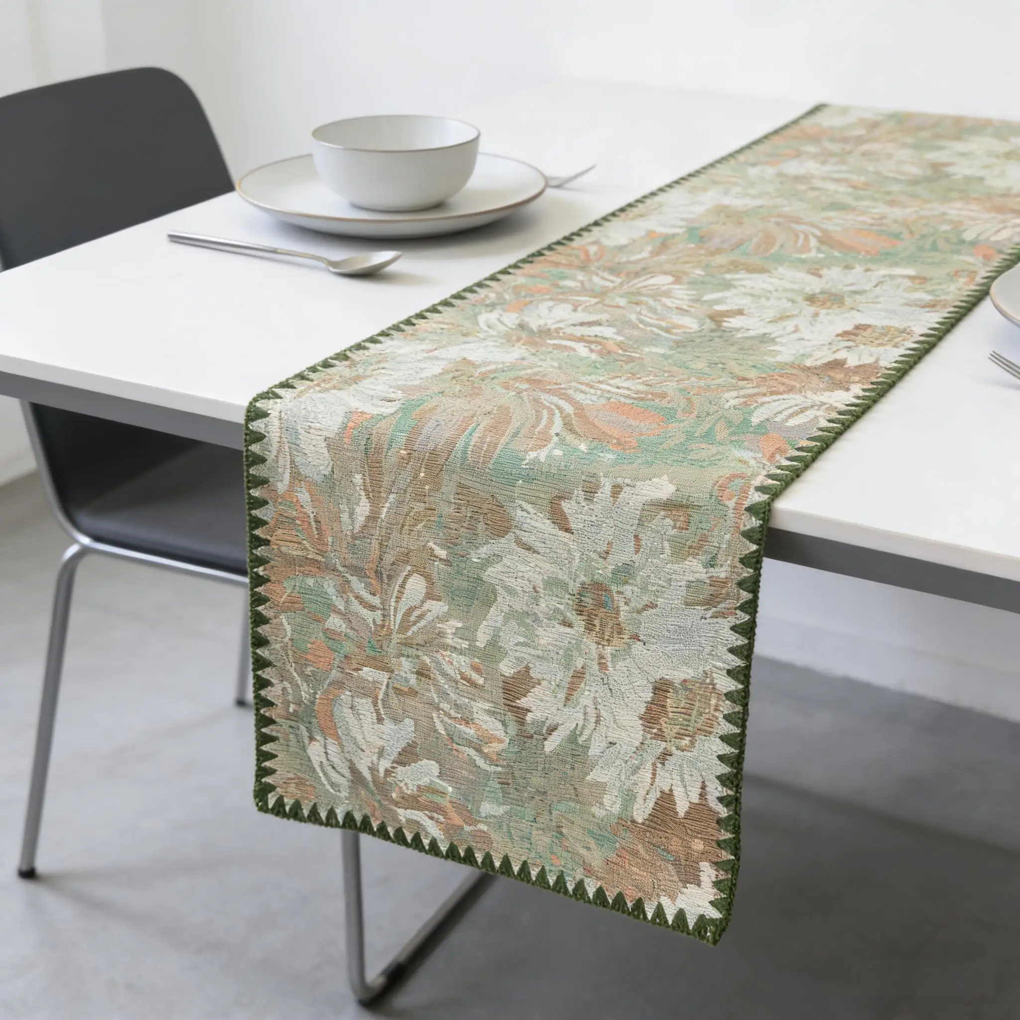 Simple DecorativeTable Runner Nordic Cotton Linen Table Runner, Nice Table Runner for Dining Table, TV Cabinet & Center Table
