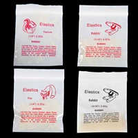 100 unids/bolsa bandas elásticas de ortodoncia Dental fuerza de conejo 6,5/3,5 OZ 3/16”, 1/8”, 1/4 de alta calidad