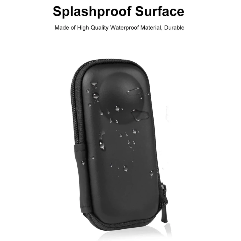 Portable Storage Bag Case for Insta360 One X2 / X3 Cameras Waterproof Protective Travel  Carrying PU Shell Box Action Camera