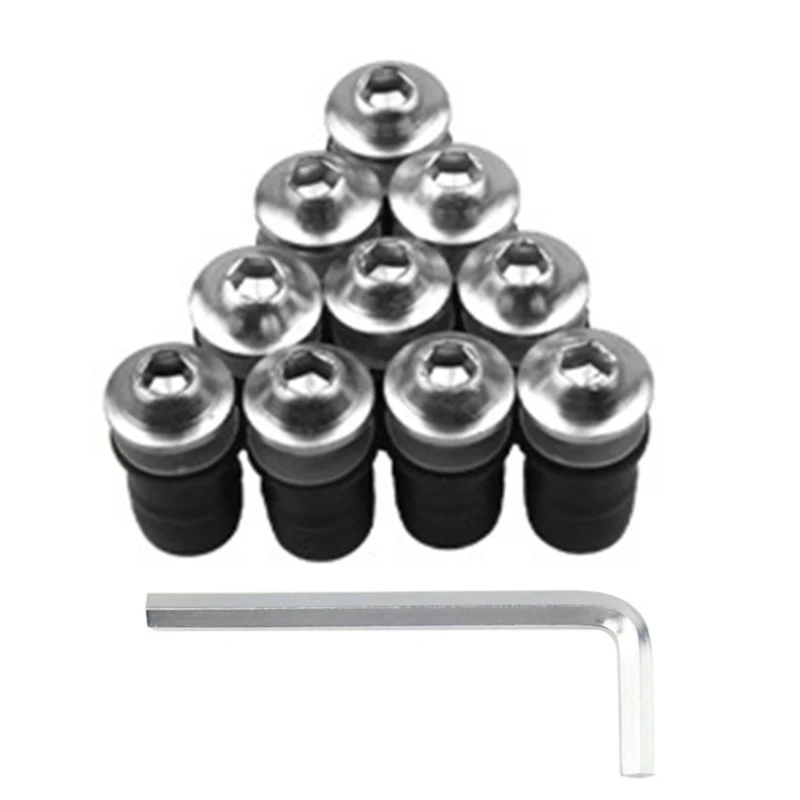 Motorcycle 5MM Windshield Screw Set Reliable Fixing Solution Easy Effective Screw Suitable for Motorcycles