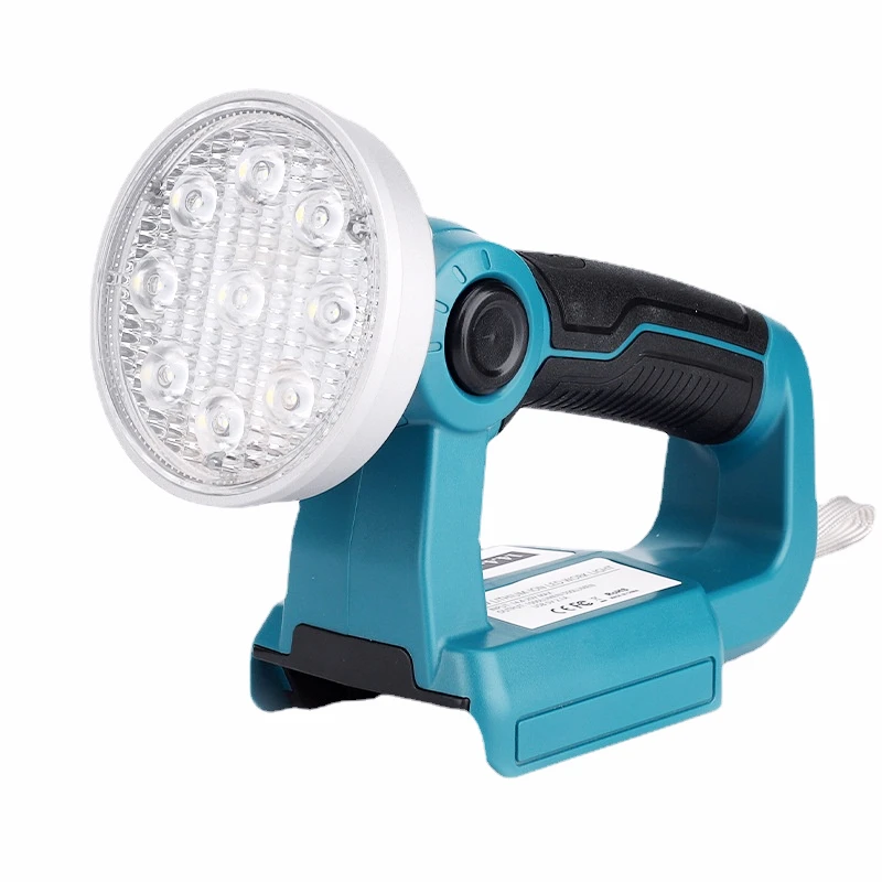 Luz led para makita milwaukee bosch dewalt ryobi craftsman preto & decker 14.4v-18v bateria de lítio lanterna iluminação da lâmpada