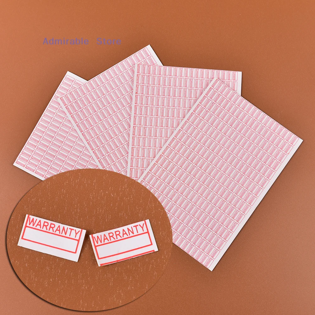 [W]1000pcs Warranty Damaged Protection Security Label Sticker Seal Fragile Label