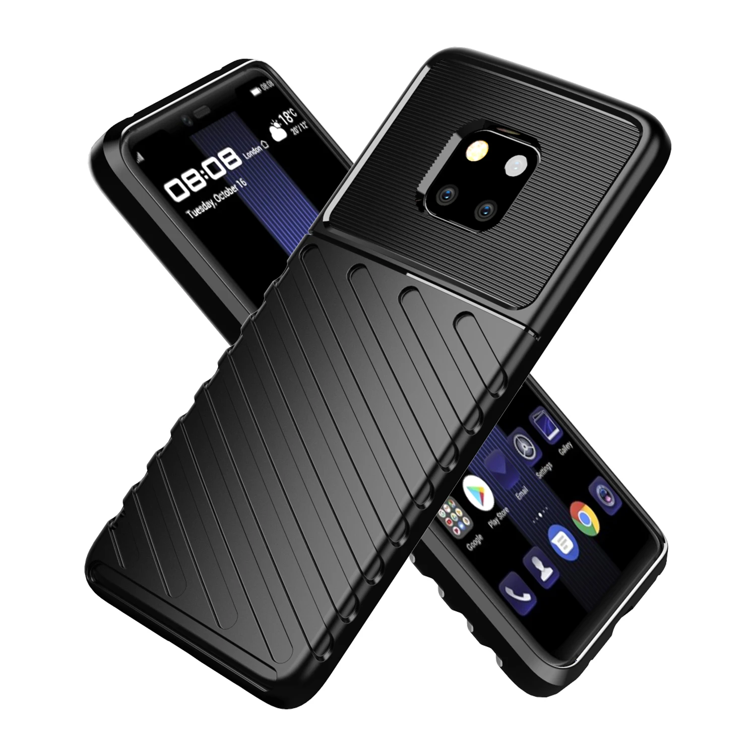 Luxury Thunder Phone Cover for Mate 20 Pro 20rs 30pro 30 30RS Huawei y6p y7p y7a Shockproof Case For Honor 9C View30 v30 pro