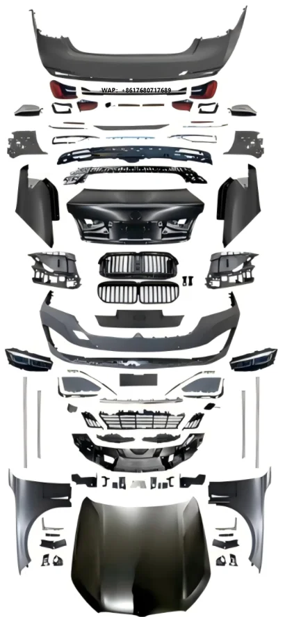 T-2025 New Arrival for  7 Series F01/F02 2008-2016 Facelift to G11/G12 LCI Luxury Bodykit with LED Lights Plug and Play