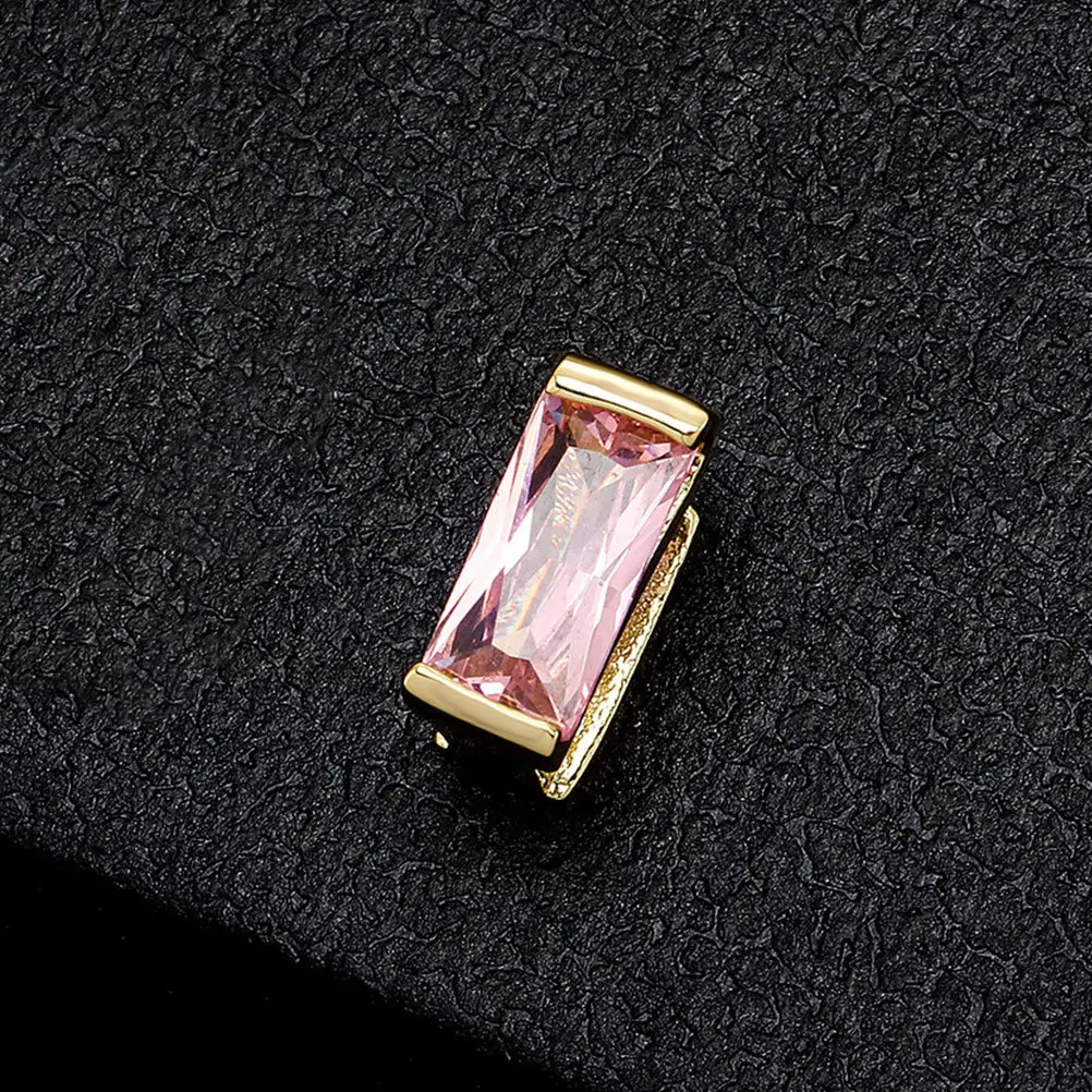 2 قطعة حجر الراين الهيب هوب الأسنان الشوايات معدن النحاس خفيفة الوزن الأسنان مجوهرات مغني الراب تأثيري مهرجان الملحقات