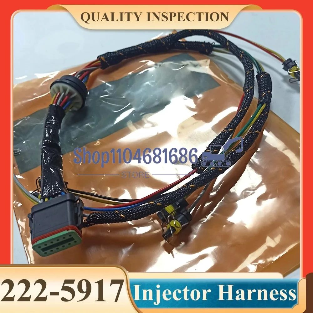 

C7 Excavator Fuel Injector Wiring Harness For 325D 329D Wire Harness Cable 222-5917 2225917