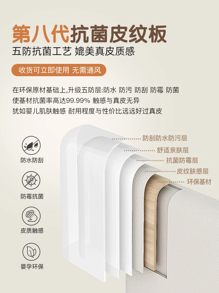 Franse Cream Air Emmer Kast Slaapkamer Locker Met Dressoir