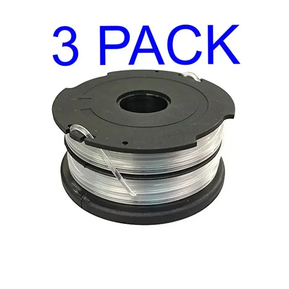 Replacement Line Spool For GH700, GH710, GH750 For Black & Decker 3pcs Trimmer Spools 40-feet Replacement Line