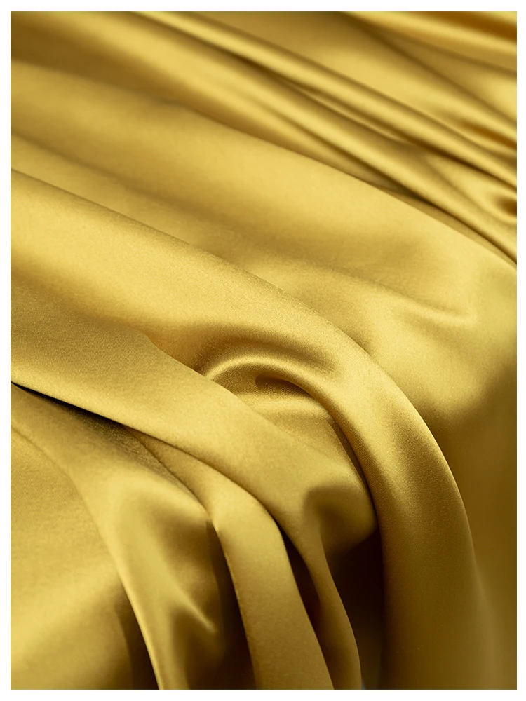 قماش حمض الأسيتيك عالي الكثافة للخدمة الشاقة، فستان من الساتان، تنورة سترة، قماش مصمم ملابس Xiaoxi #5