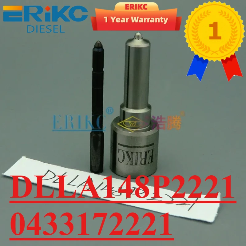 0445120265 DLLA148P2221 0433172221 Auto Fuel Dispenser Nozzle DLLA 148 P2221 Injector Nozzle Set DLLA 148P2221