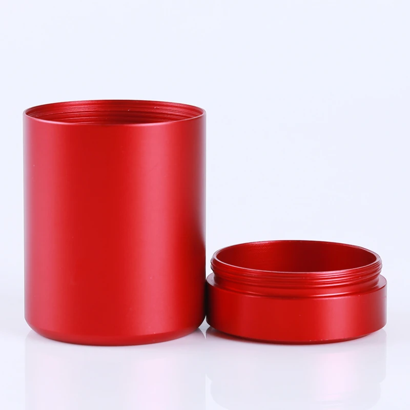 Aluminum Mini Tea Can Portable Metal Gift Box Outdoor Travel Storage Container Sealed Sugar Can Coffee Can