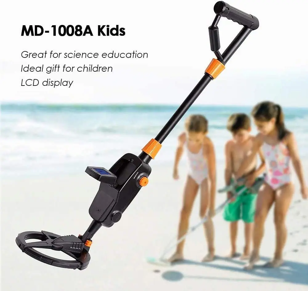 

MD-1008A Metal Detector Underground Depth Search Finder Gold Detector Treasure Detecting Pinpointer Waterproof Coil