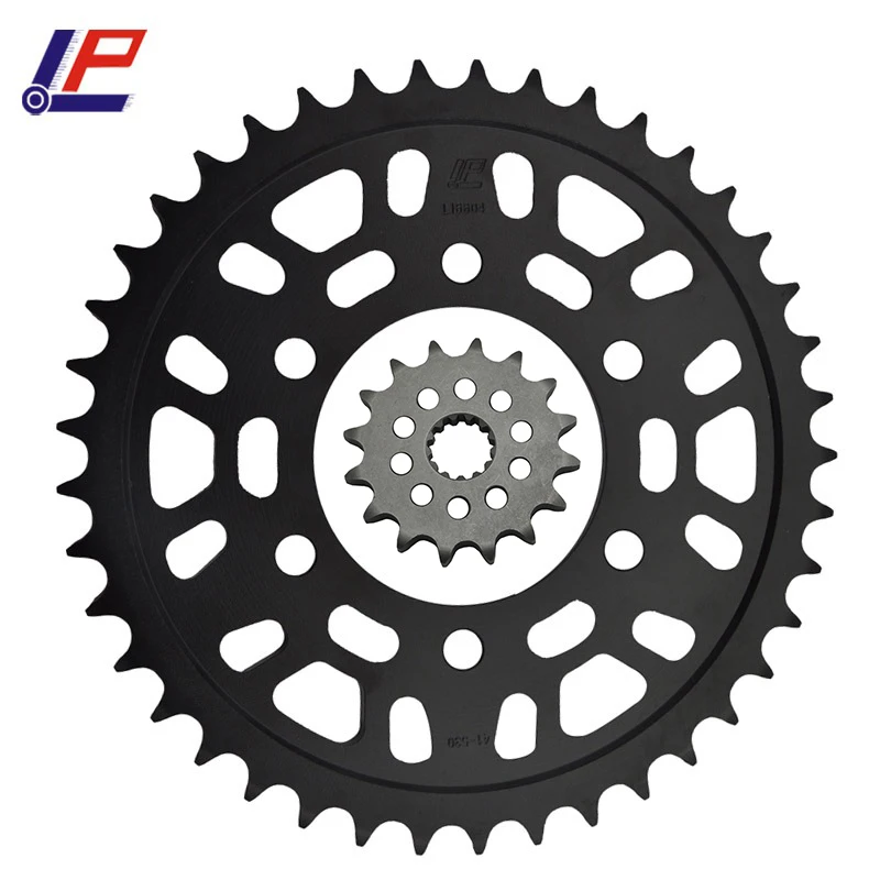 

LOPOR 530 CNC 16T 41T Front Rear Motorcycle Sprocket for Kawasaki KZ650 E1 LTD 1980 KZ650 SR D2 1977-1979 KZ 650