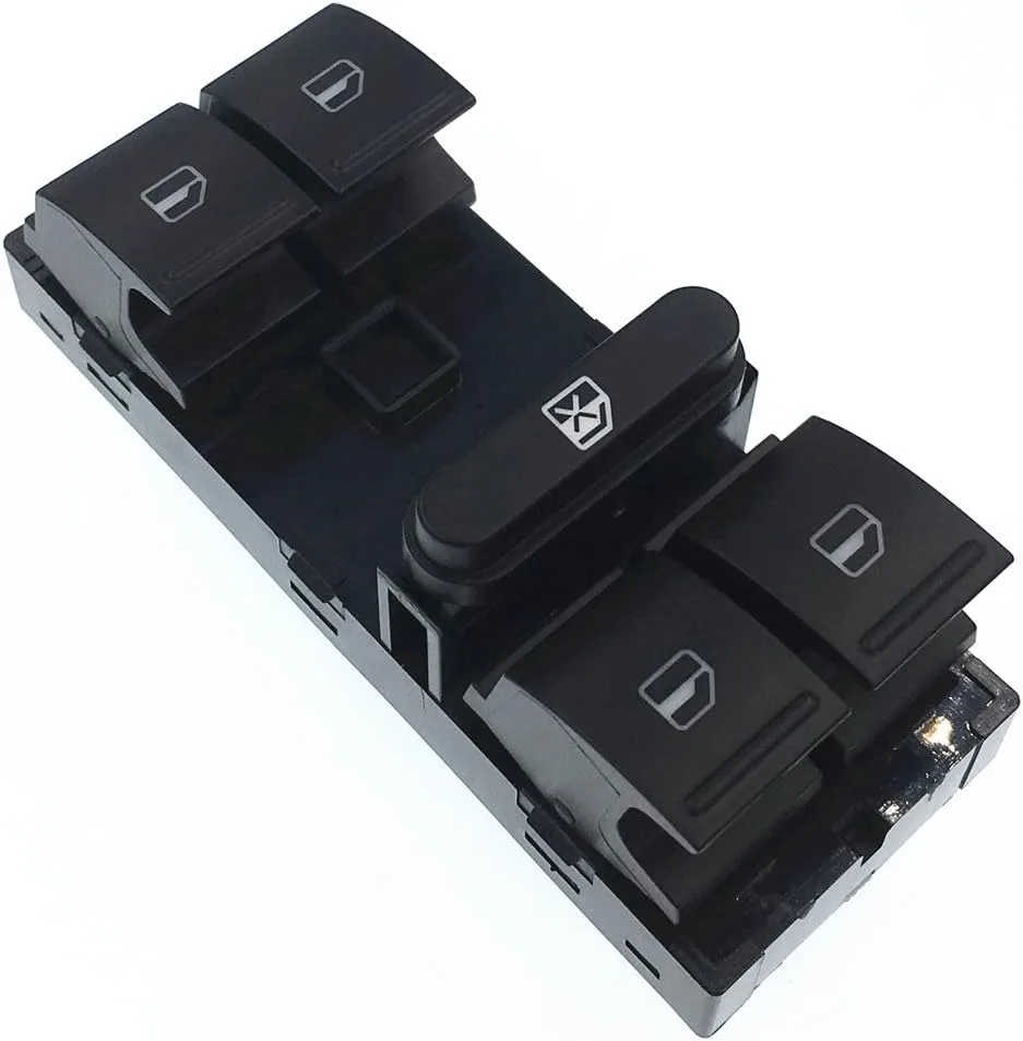 

1K4959857B Left front door,Power Window Switch, Sedan (2005-2010) Polo 5 (2005-2014) Caddy (2009-2013) Golf (2010-2013)