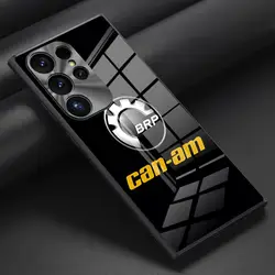 Can Am Can-am Team Phone Case for Samsung S24 S23 S21 S20 S22 A24 A34 A54 A53 Note 20 Pro Ultra Plus 2024 Glass Back Cover