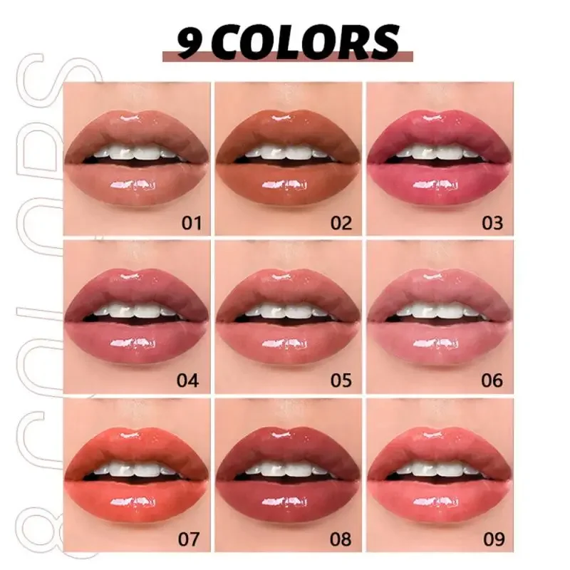 Heallor 9 Kleuren Matte Lippenstift Waterdichte Fluwelen Nude Lippenstift Potlood Sexy Rode Lip Voering Pen Make-Up Blijvende Liptint Pigmenten C