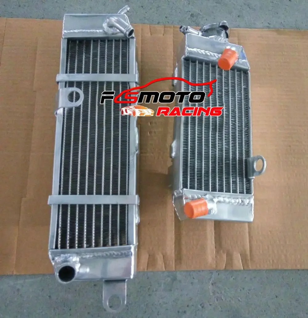 Left & Right Aluminum Radiator For Yamaha DT230 Lanza DT 230 4TP 1996-1999 1997 1998 Braced Cooling 96 97 98 99 1997 1998