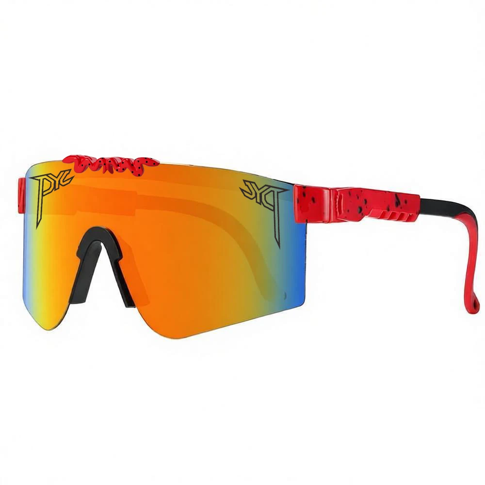 Alter 5–16 Jahre, Jungen und Mädchen, Jugend-Sonnenbrille, Kinder-Sonnenbrille, PITS OCTAL VIPERS TRABEC, Sport- und Wanderbrille, Baseball- und Softball-Brille – Detail 2