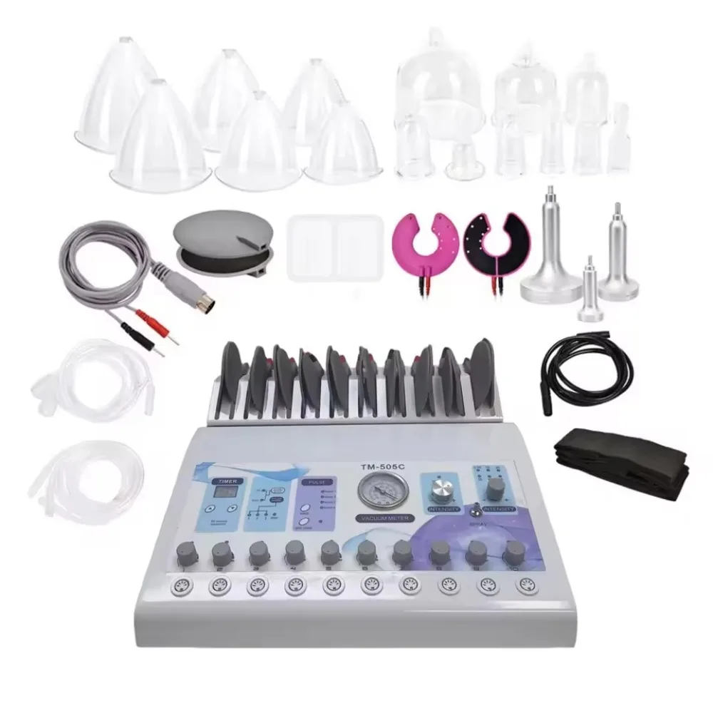 Multifunctional Vacuum Therapy Machine, Breast & Hip Enhancement, Cupping Scraping Body Shaping Facial Care