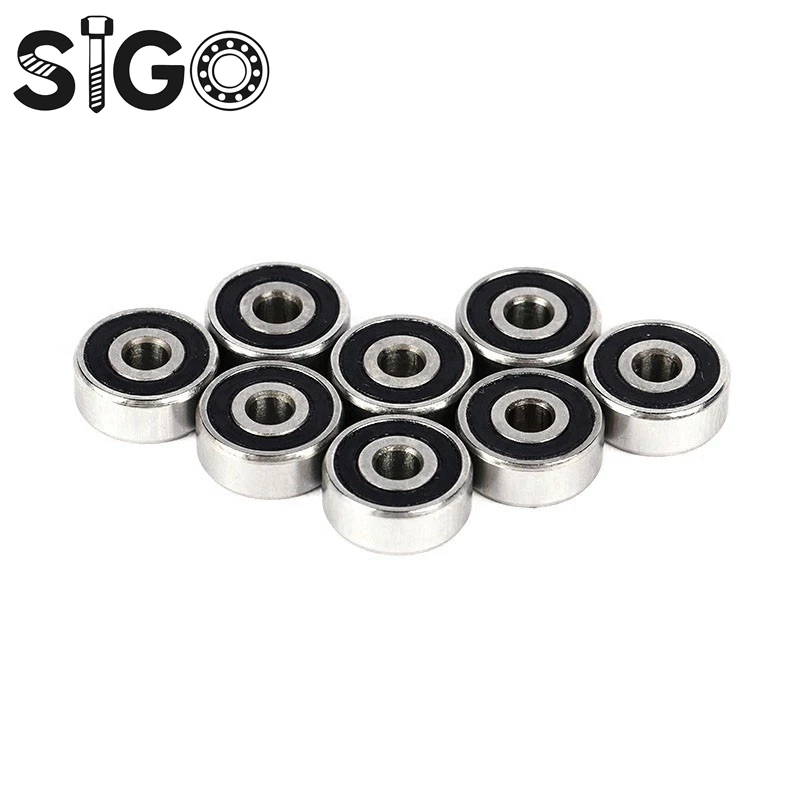 623RS تحمل ABEC-7 3x10x4 مم (10 قطع) مصغرة 623-2RS الكرات 623 RS 2RS تحمل