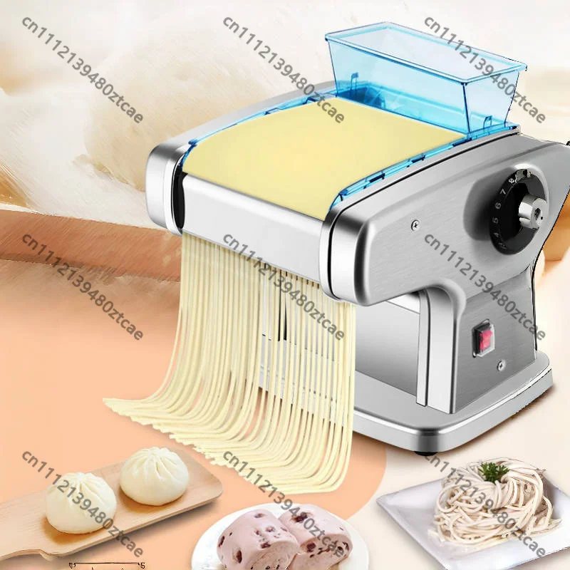 Household Stainless Steel Electric Noodle Maker Copper Motor Automatic Pasta Machine with 3 or 4 Blades