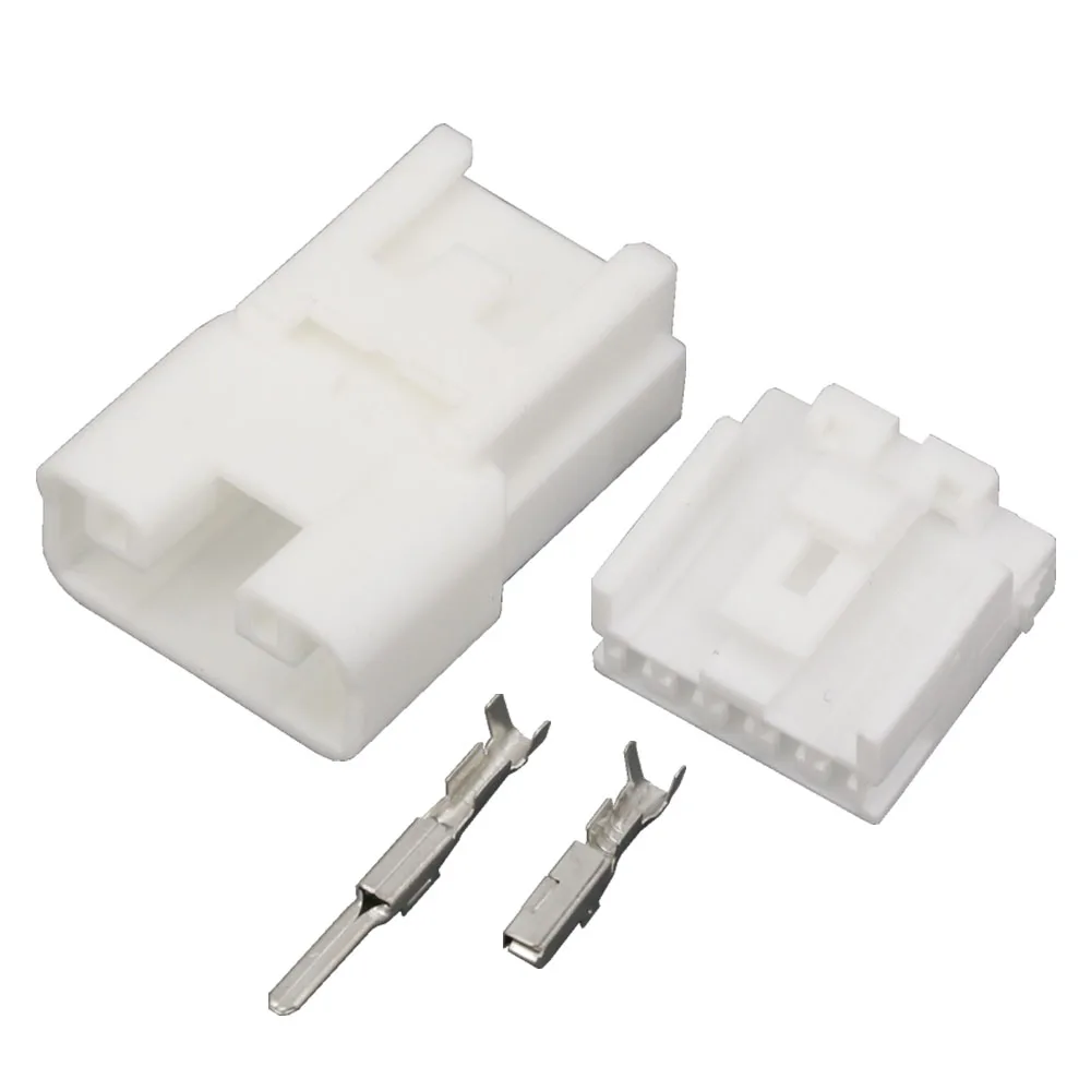 5 Sets 5 Pin   Glass Lifter Switch Plug Car Connector with Terminal DJ7053Y-2.2-11/21