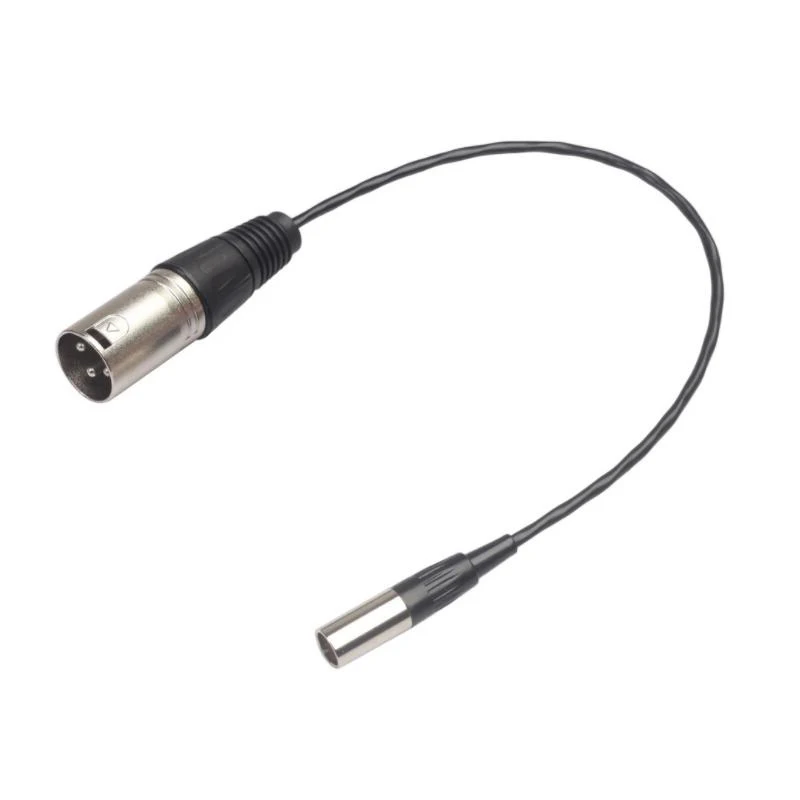 & Top 3 Pin Male to 3 Pin Male XLR Mini Plug Audio Cable XLR Male to Mini XLR Male Audio Cable Connector Microphone Cable