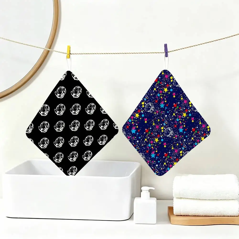 B-Billionaire Cool B-Boys Club Hanging Kitchen Towel, Polyester Cotton Fabric, Absorbent Hand Wiping Towel for Home Dormitory