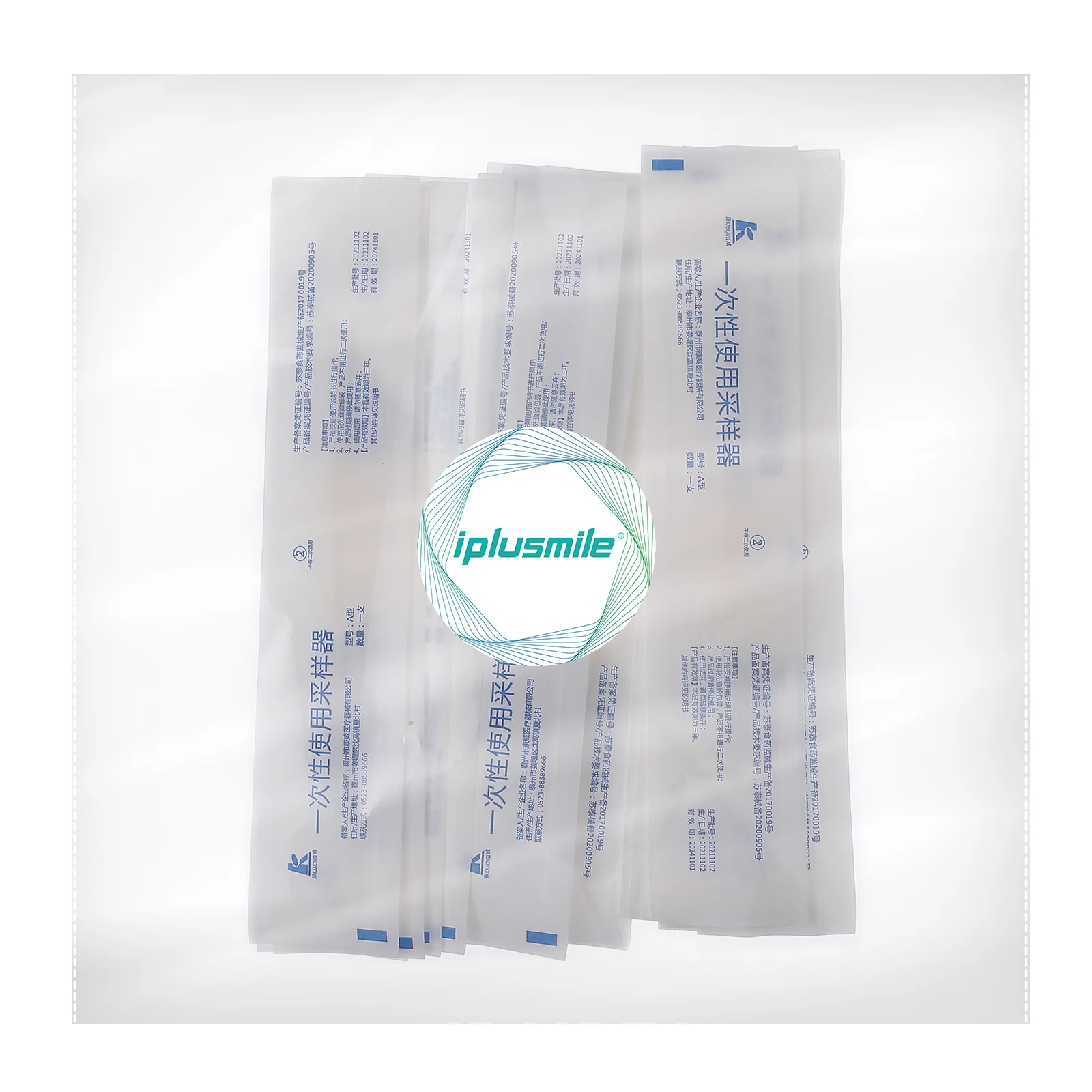 Disposable Flocking Wipe Nasal Swab Specimen for Sampling Nasopharyngeal Swabs Flocked