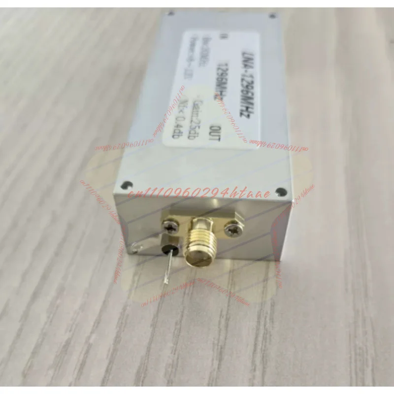 1296MHz LNA Low Noise Amplifier Band Pass Antenna Amplifier 25dB Wideband Linear RF Signal Booster Module