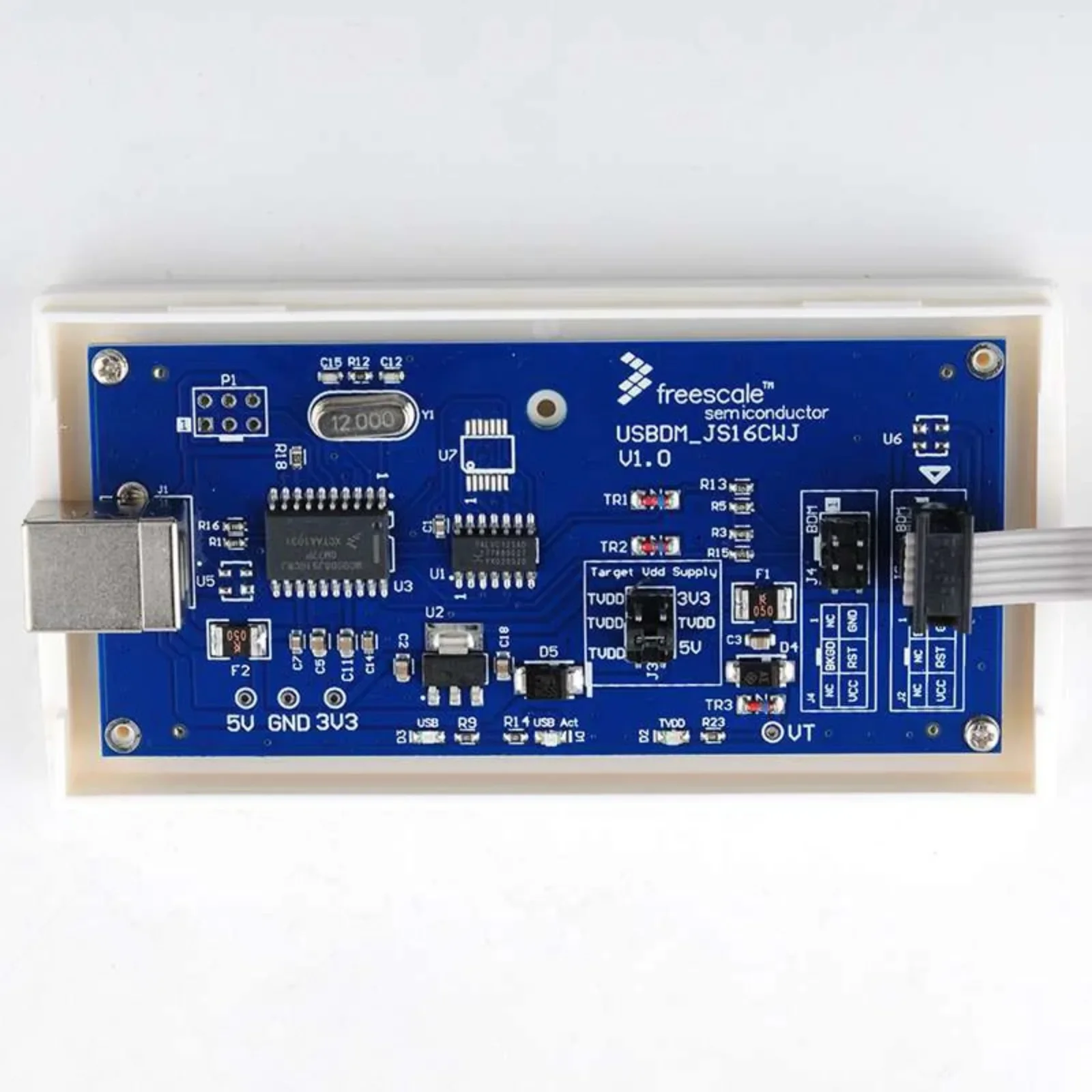 10pcs Freescale USBDM Emulator USB BDM Debugger 48MHz DIY Tools for Electronics Enthusiasts
