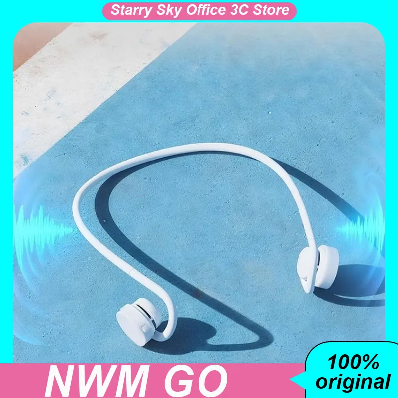    NWM Go Беспроводные Bluetooth-наушники на шею Спортивные наушники с шумоподавлением IP55 Водонепроницаемые легкие наушники