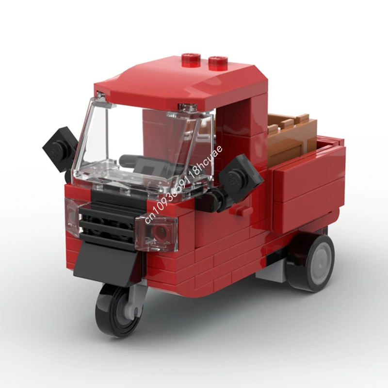 

89 шт. MOC Red Ape, строительные блоки, коллекционный для взрослых, детская модель, конструкция, сделай сам, сборка, креативная идея, Рождественская игрушка, подарок